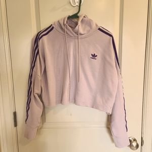 Adidas crop hoodie